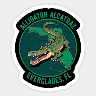 Alligator-Alcatraz Sticker